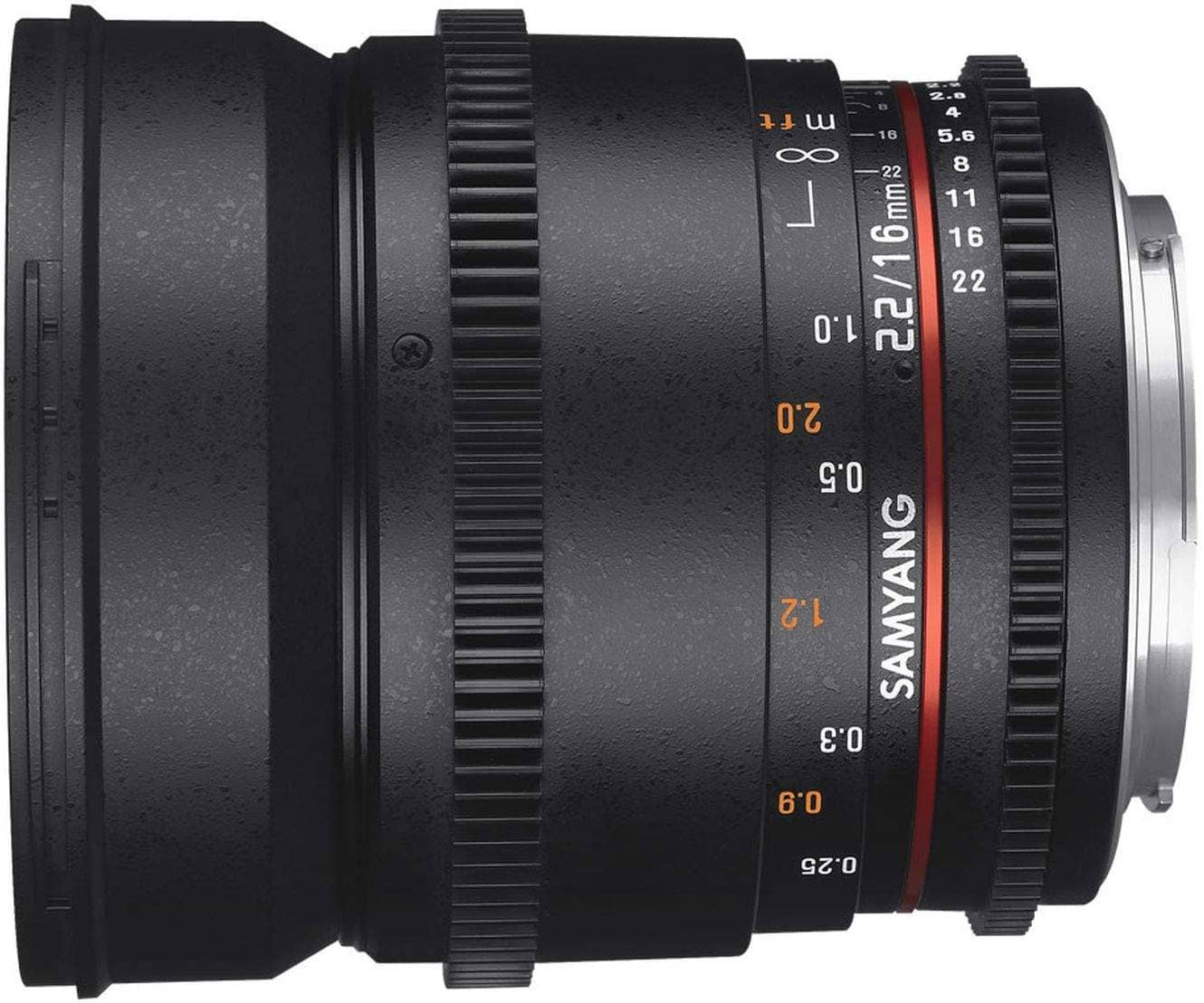 Samyang 16mm T2.2 VDSLR UMC II APS-C Sony E Video Lens - Image 4