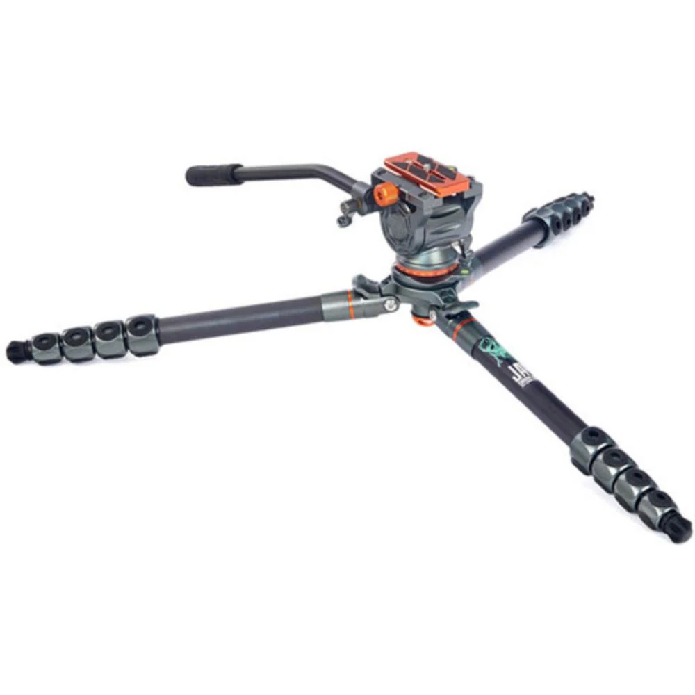3 Legged Thing Jay Carbon Fiber Tripod with Quick Leveling Base & AirHed Cine-A Fluid Head System - Image 4