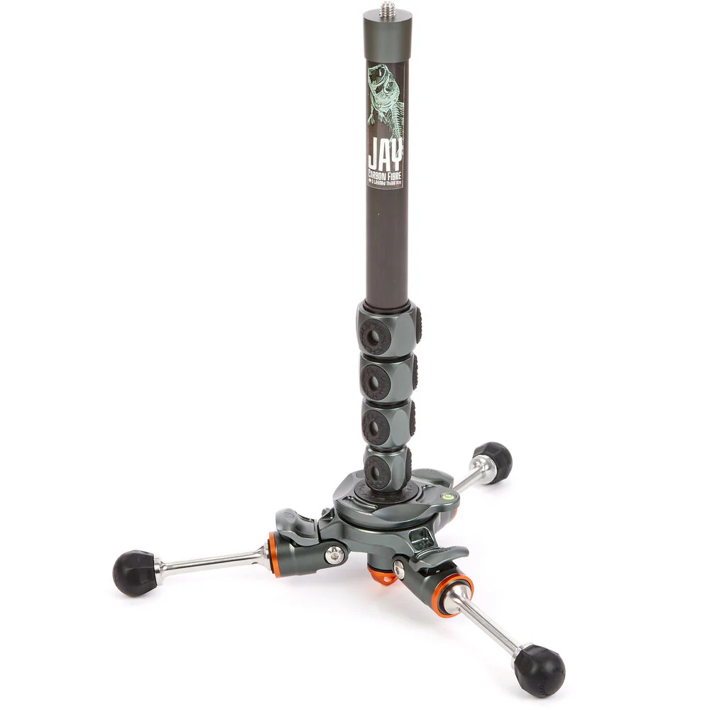 3 Legged Thing Legends Jay Carbon Fiber Tripod System with Quick Leveling Base & AirHed Cine-V Fluid Head - Image 10