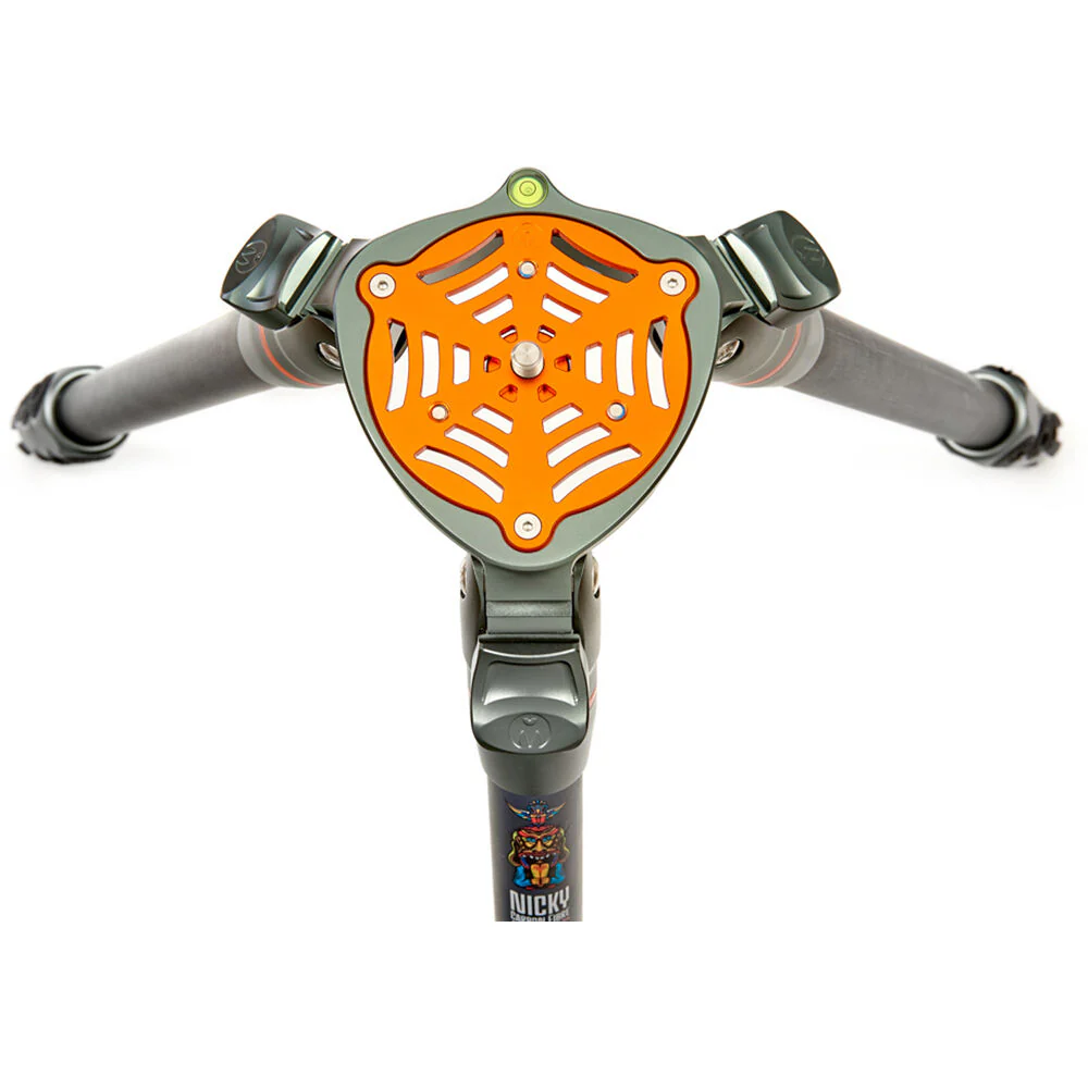 3 Legged Thing Legends Nicky 4-Section Carbon Fiber Hybrid Video/Photo Tripod - Image 6