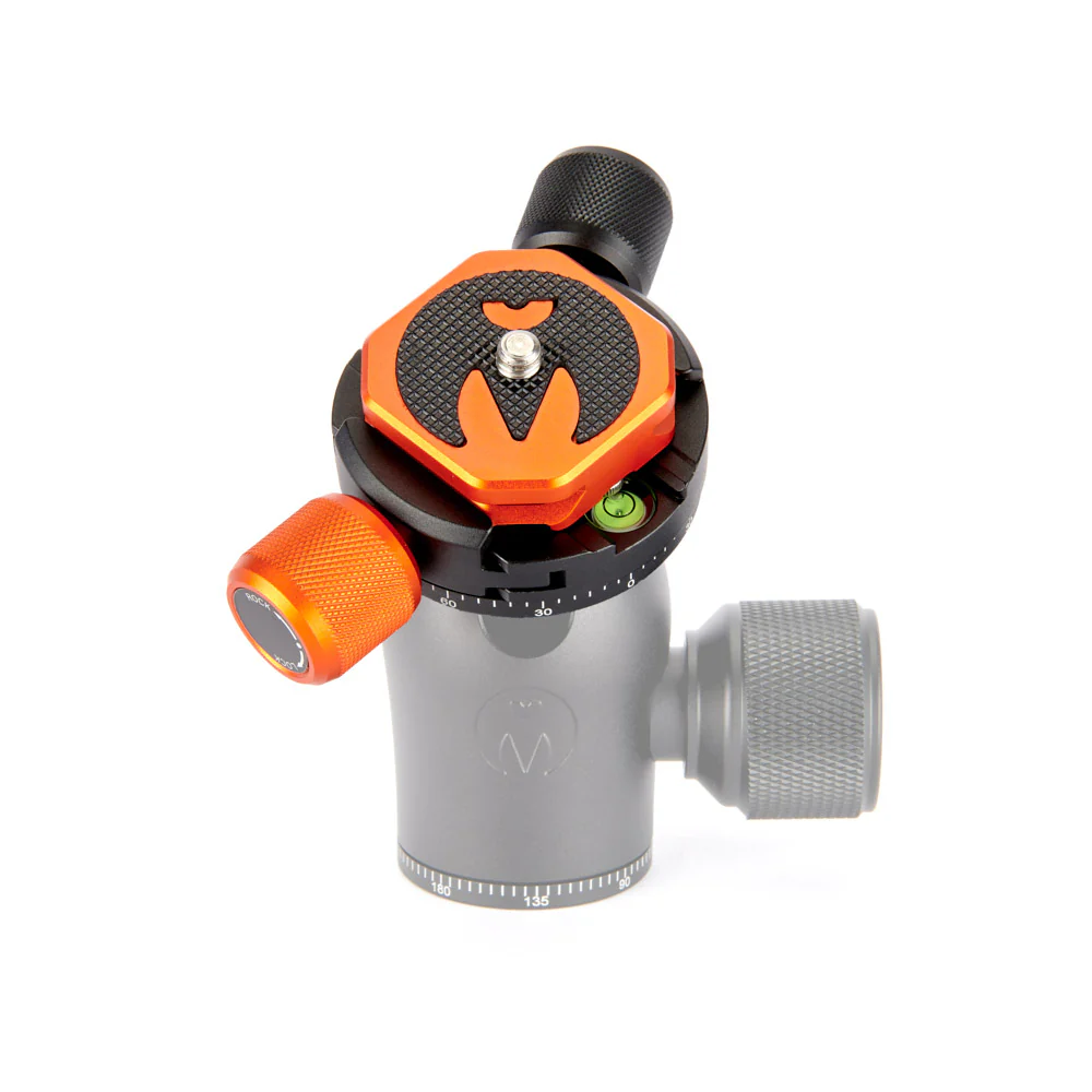 3 Legged Thing - Panoramic Universal Clamp Adapter with QR-Octa Plate - Black/Copper - Image 3