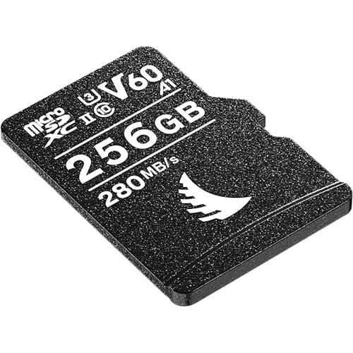 Angelbird AV PRO 256GB microSDXC UHS-II 280MB/s Memory Card with SD Adapter - V60 - Image 3