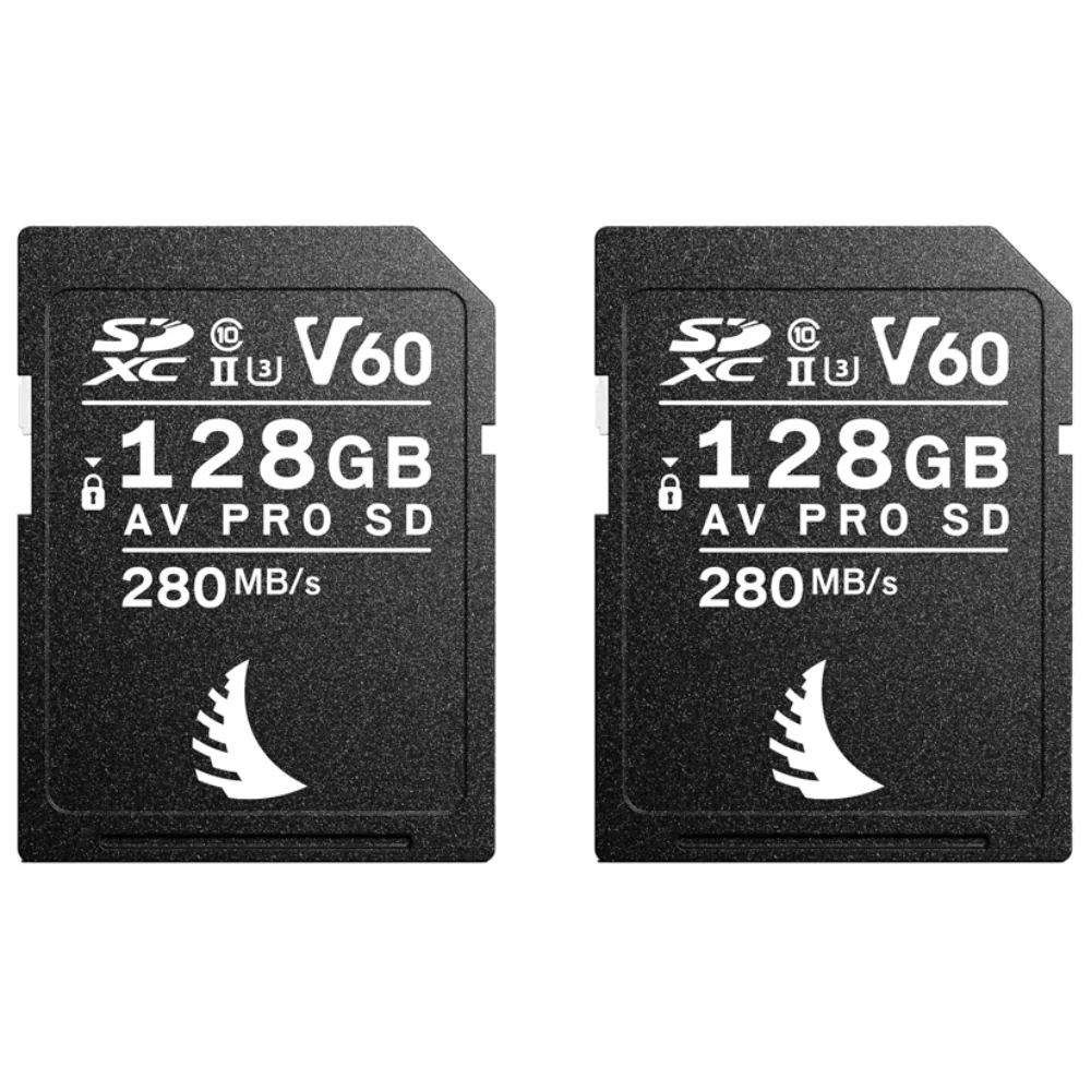 Angelbird MatchPack AV PRO 128GB SDXC UHS-II 280MB/s Memory Card for Fujifilm (2 Pack) - V60 - Image 2