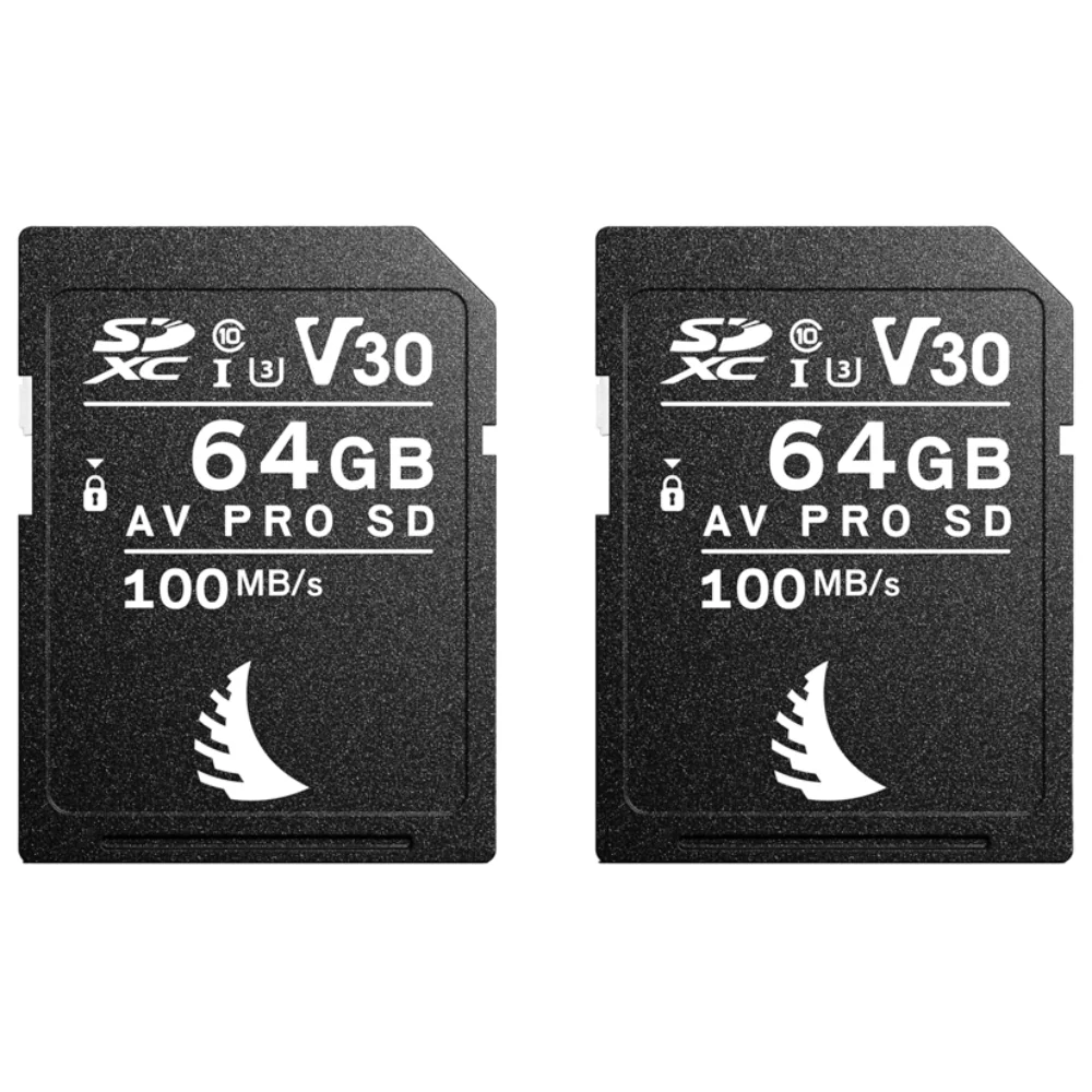 Angelbird MatchPack AV PRO 64GB SDXC UHS-I 100MB/s Memory Card for Nikon (2 Pack) - V30 - Image 2