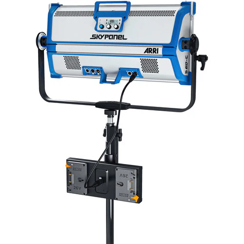 Anton Bauer Plate 26V Dual Gold Mount Plus for ARRI S-60C & S-30C LED via XLR4 connector - Image 7