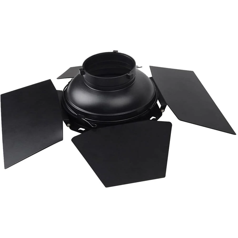 Aputure Barndoors, Grid, and Gel Holder for LS 120d/II and LS 300d/II LED Lights - Image 5