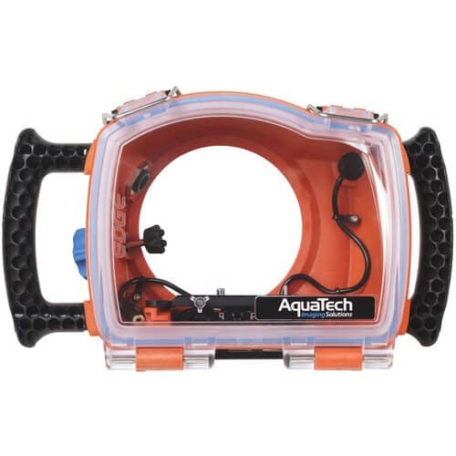 AquaTech EDGE Base Water Housing for Canon R5 (Orange) - Image 5