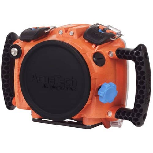 AquaTech EDGE Base Water Housing for FUJIFILM X-T4 (Orange) - Image 5