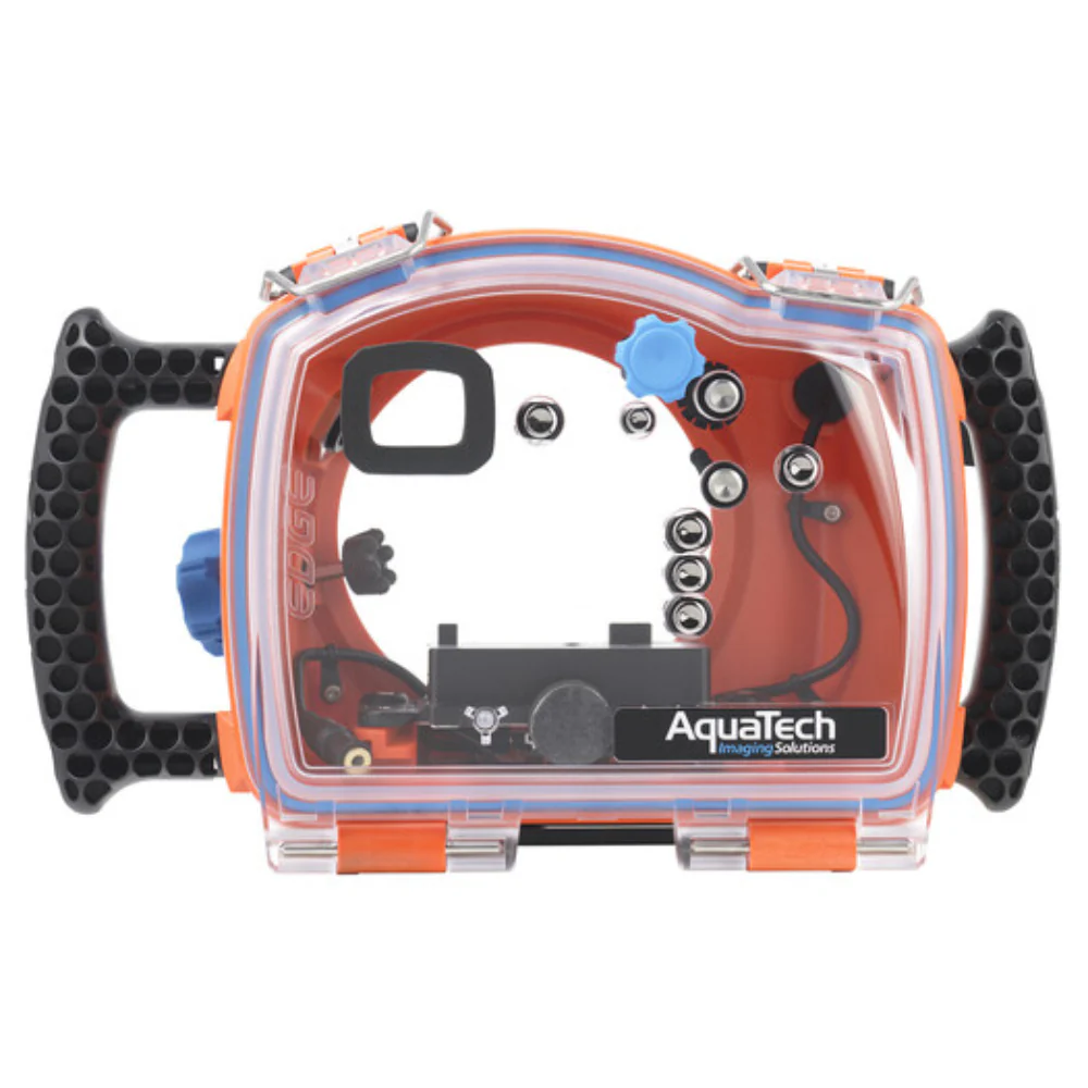 AquaTech Edge Pro Water Housing Fujifilm X100V (Orange) - Image 2