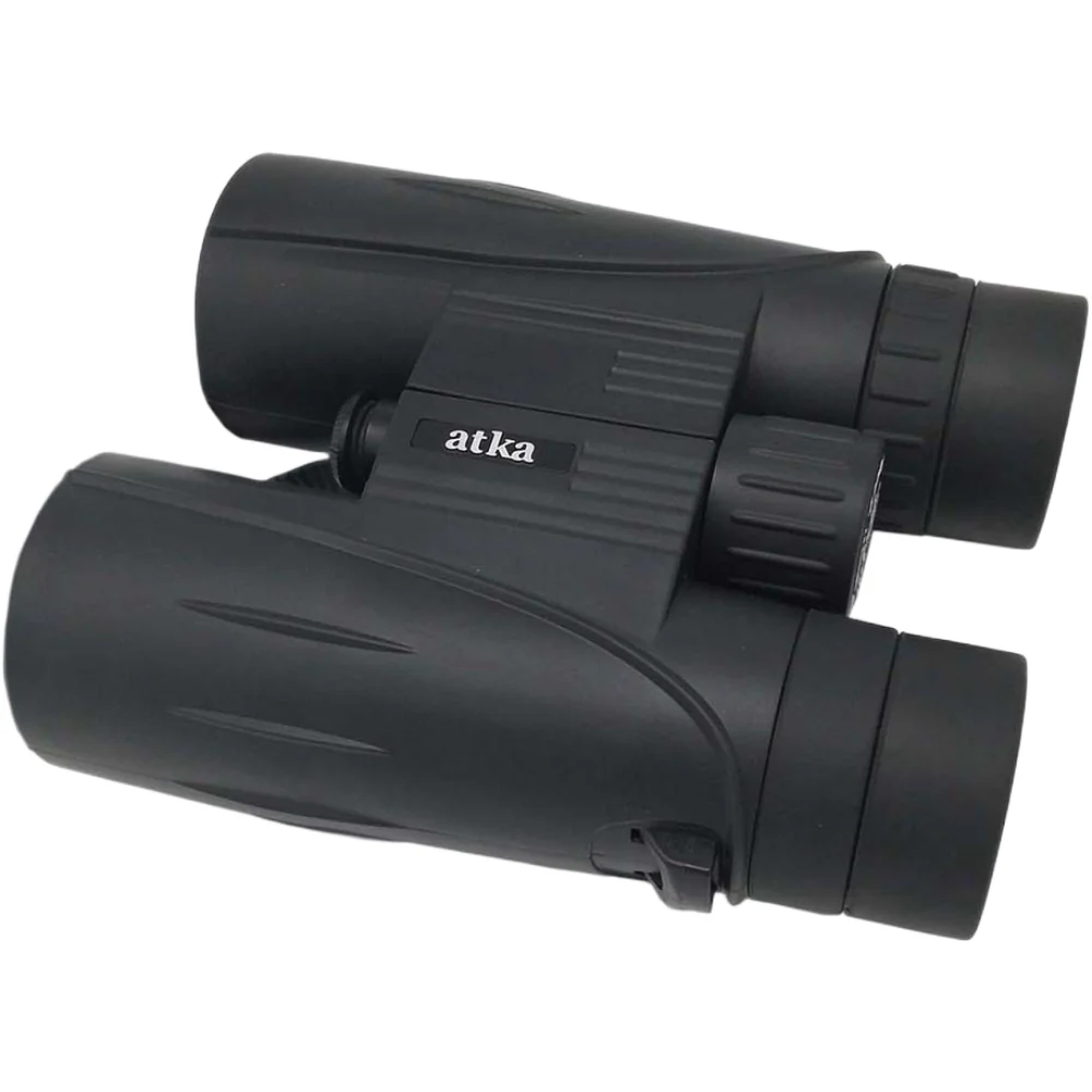 ATKA Binos 8 x 42 Binocular with Pouch Neck Strap Lens Cover and Lens Cloth