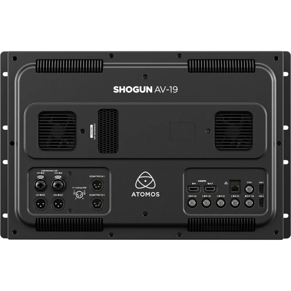 Atomos 19" Shogun AV-19 Rackmount 4K HDR Monitor-Recorder-Switcher - Image 2