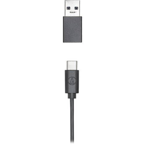 Audio-Technica ATR2X-USB 3.5mm to USB 2.0 Type-C Audio Adapter - Image 3