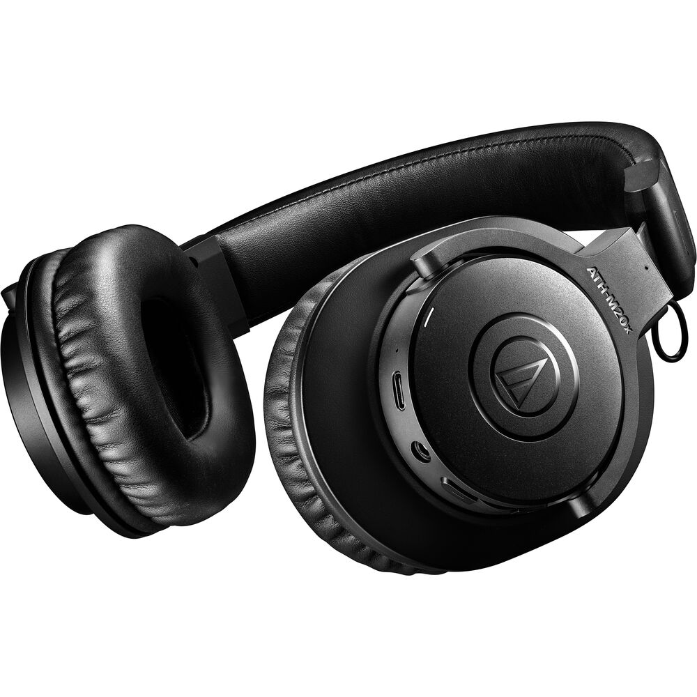 Audio-Technica ATH-M20xBT Wireless Over-Ear Headphones (Black) - Image 3