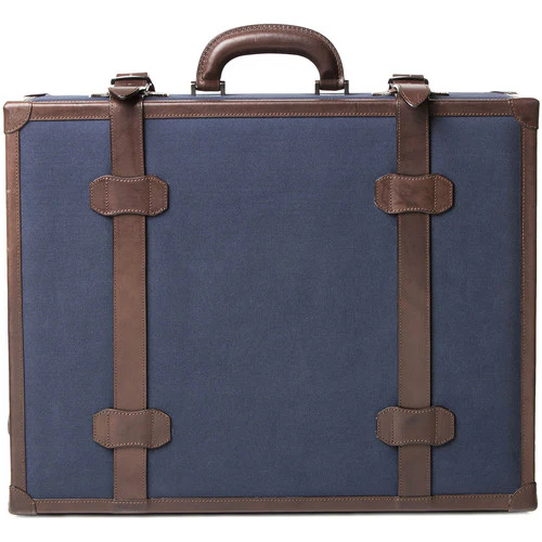 Barber Shop Carry On Hardcase "Heritage" - Blue Canvas - Image 3
