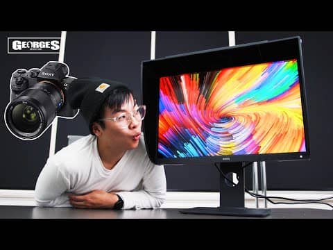 BenQ SW240 24-Inches 16:10 PhotoVue IPS Monitor (Excludes Hood) - Image 5