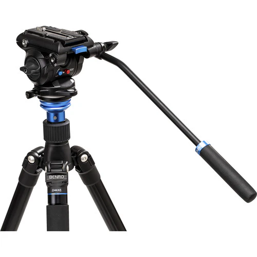 Benro A2883F Reverse-Folding Aluminum Travel Tripod with S4Pro Fluid Video Head - Image 35