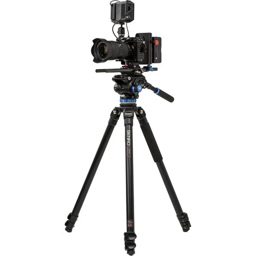 Benro A373F Aluminum Single-Tube Tripod with S6Pro Fluid Video Head - Image 17