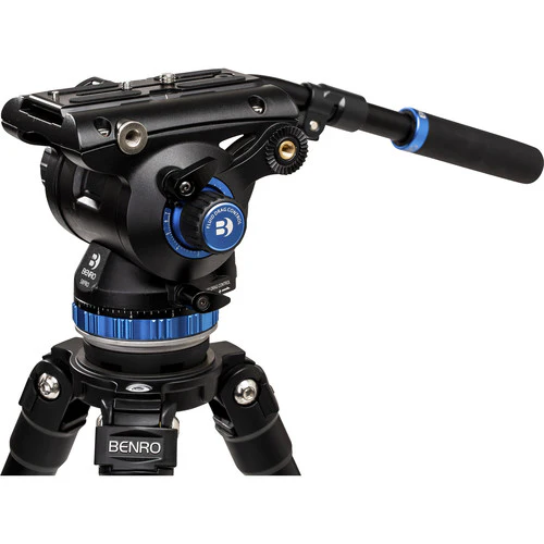 Benro A373F Aluminum Single-Tube Tripod with S8Pro Fluid Video Head - Image 20