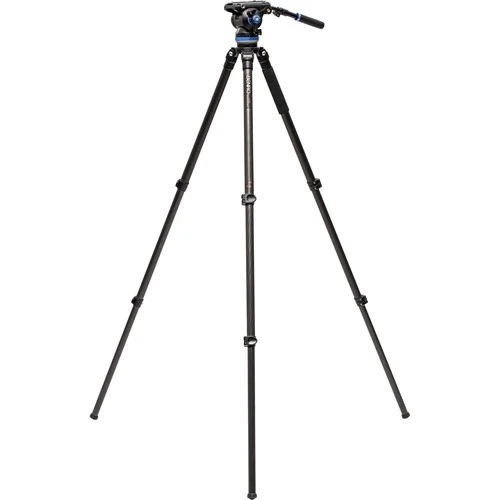Benro C373F Carbon Fiber Single-Tube Tripod with S8Pro Fluid Video Head - Image 30