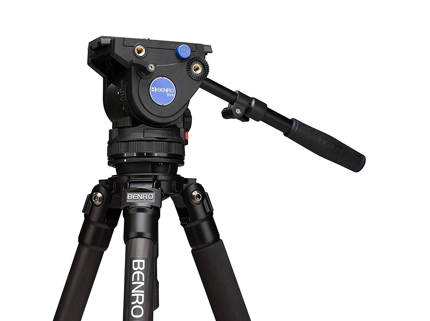 Benro C373F Series 3 Carbon Fiber Video Tripod and BV4 Head - Image 7