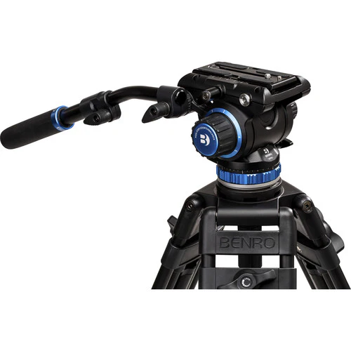 Benro C3883 Reverse-Folding Carbon Fiber Travel Tripod with S6Pro Fluid Video Head - Image 10