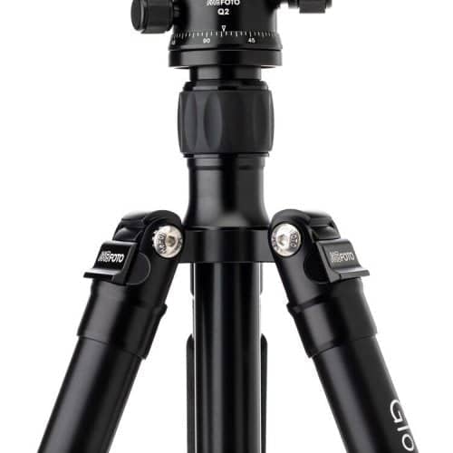 Benro MeFoto Globetrotter Tripod, Aluminium, Twist Lock - Black - Image 5