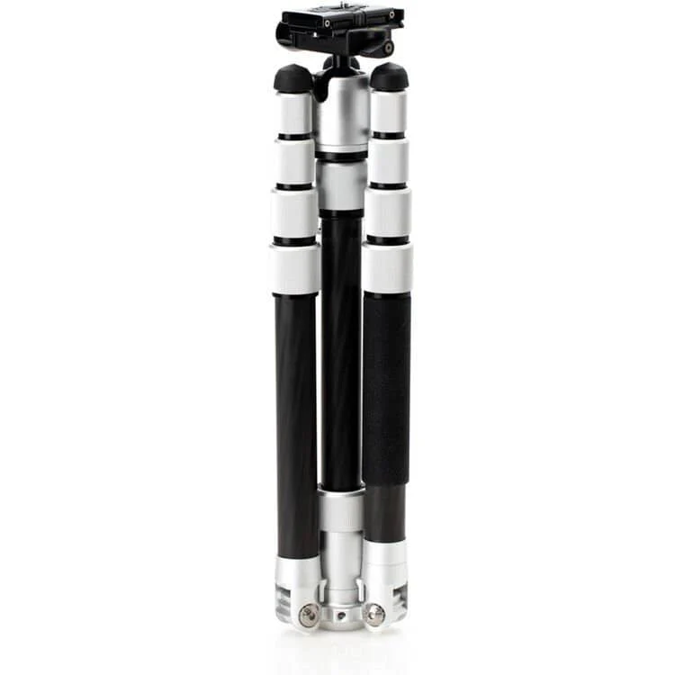 Benro MeFoto Roadtrip Pro 6-in-1 Tripod, Carbon Fibre, Twist Lock - Silver - Image 3