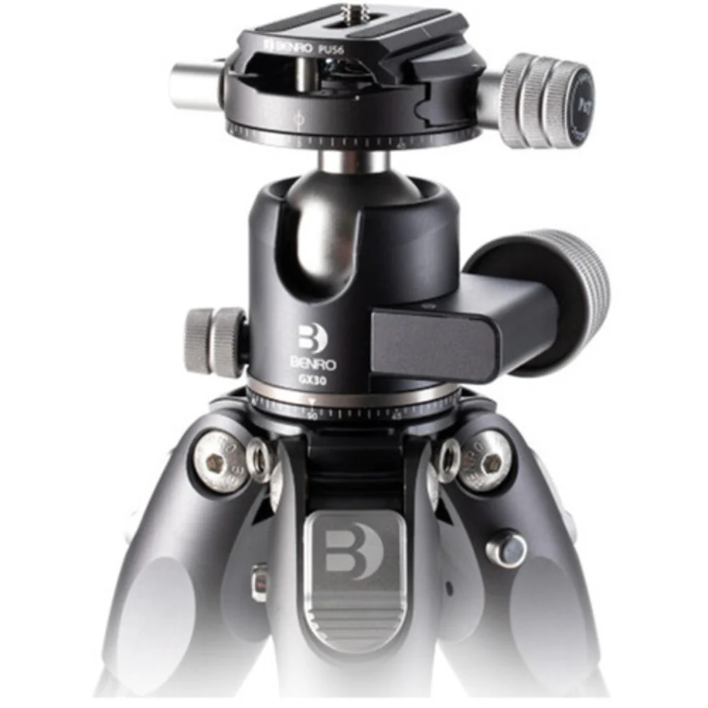 Benro Tortoise Columnless Carbon Fiber Two Series Tripod with GX30 Ball Head - Image 7