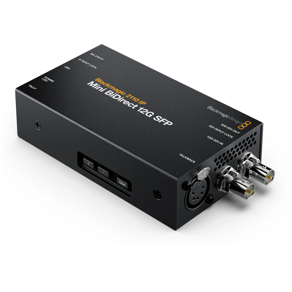 Blackmagic Design 2110 IP Mini BiDirect 12G SFP Converter - Image 2