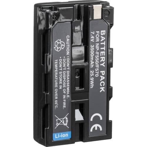 Blackmagic Design 3500mAh Li-Ion NP-F570 Compatible Battery - Image 2