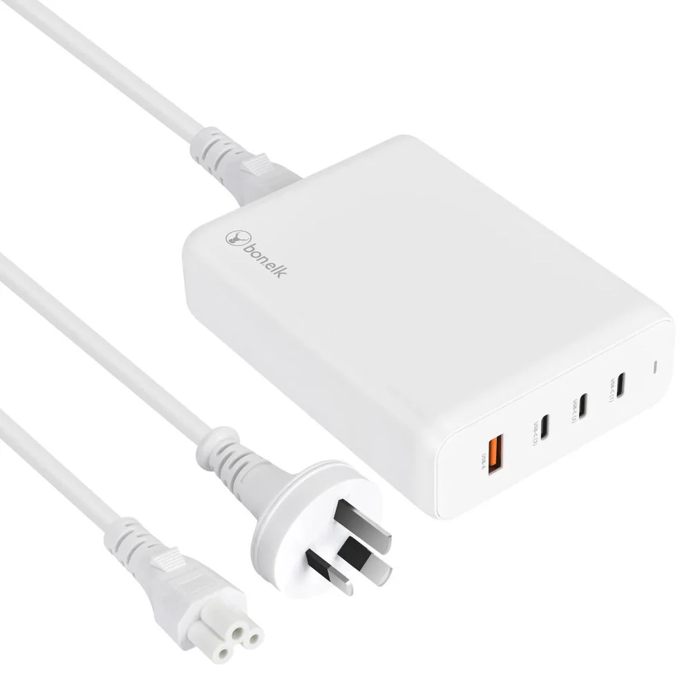 Bonelk 240W Multi-Port Desktop Charger, 3 x USB-C / 1 x USB-A - Image 6