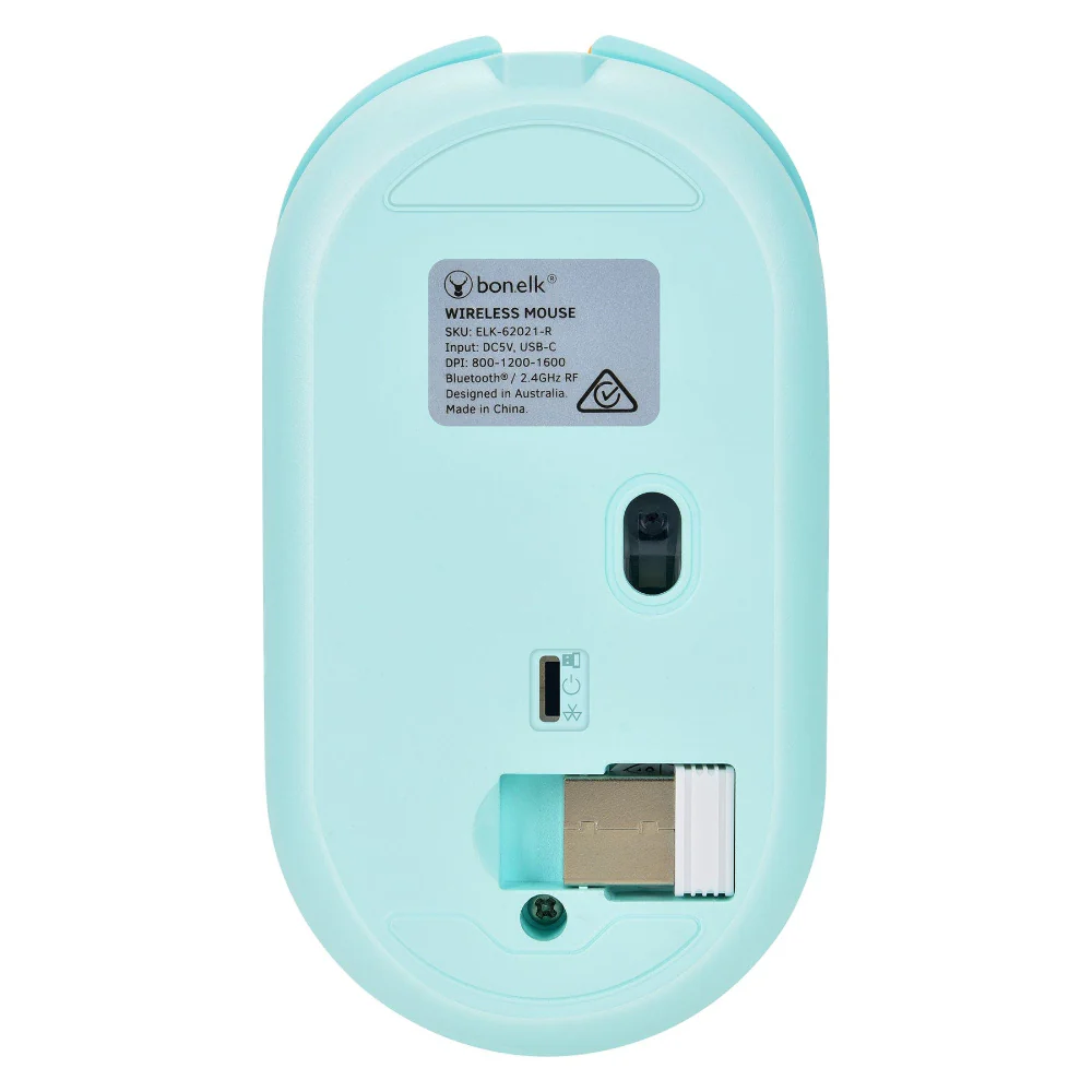 Bonelk Bluetooth/Wireless RGB 4D Mouse, 1200DPI, USB-C, M-270 - Image 16