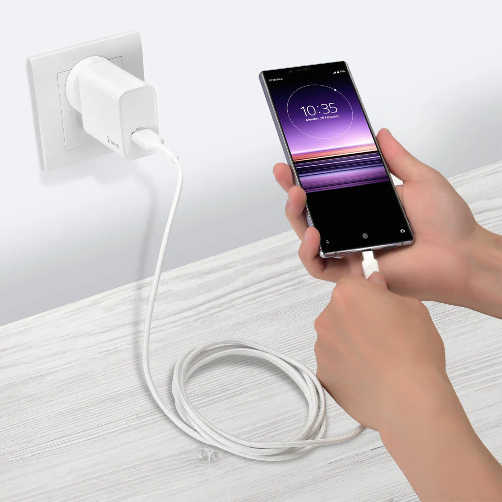 Bonelk Long-Life Easy Grip USB-A to USB-C Cable, 60W - Image 9