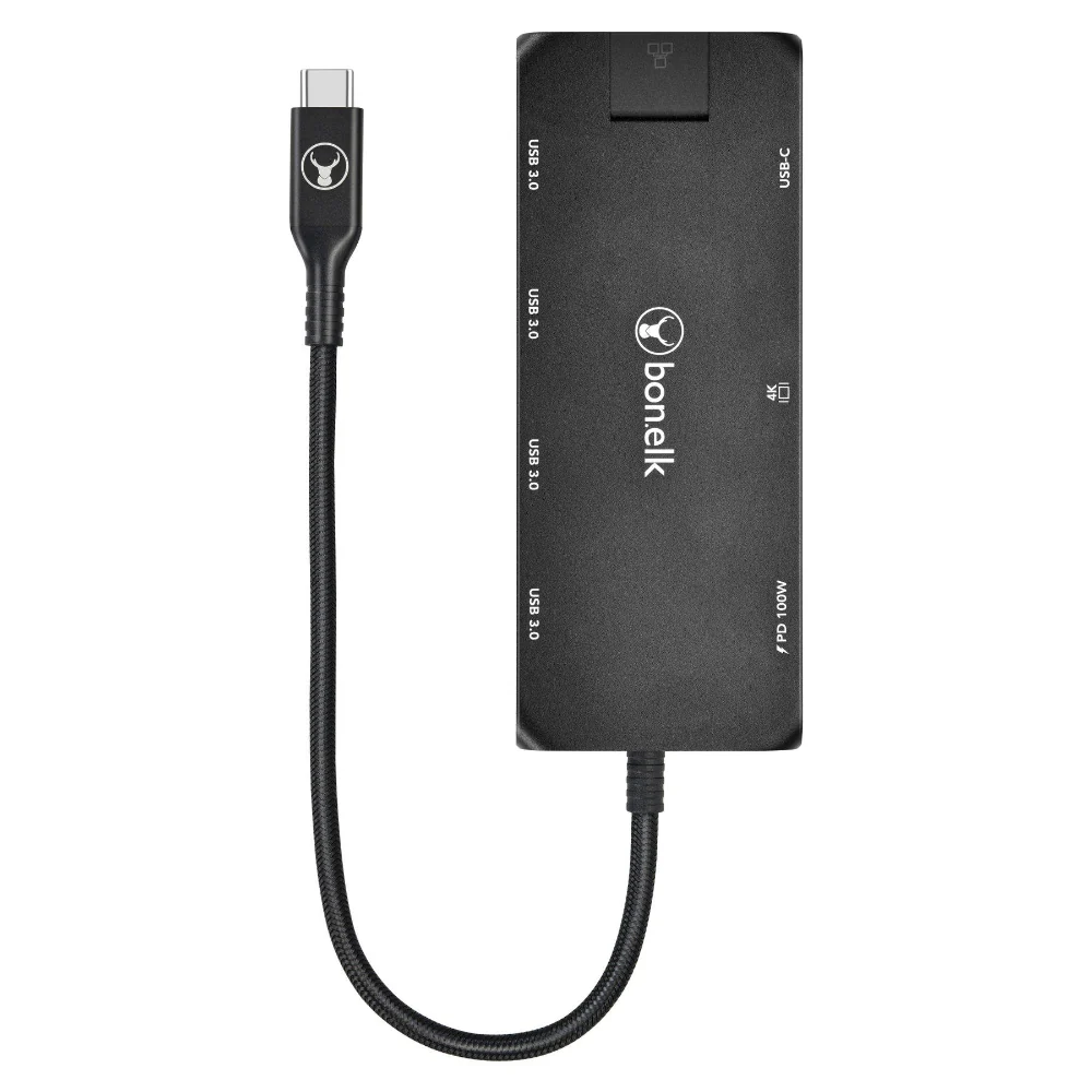Bonelk Long-Life USB-C to 8-in-1 Multiport Hub - Image 2