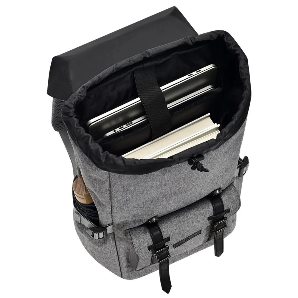 Bonelk Urban Classic Backpack 15"- 16" (Grey) - Image 4