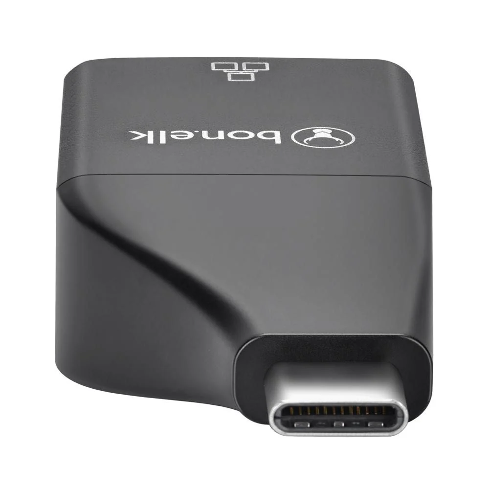 Bonelk USB-C to Ethernet Adapter (Black) - Image 4