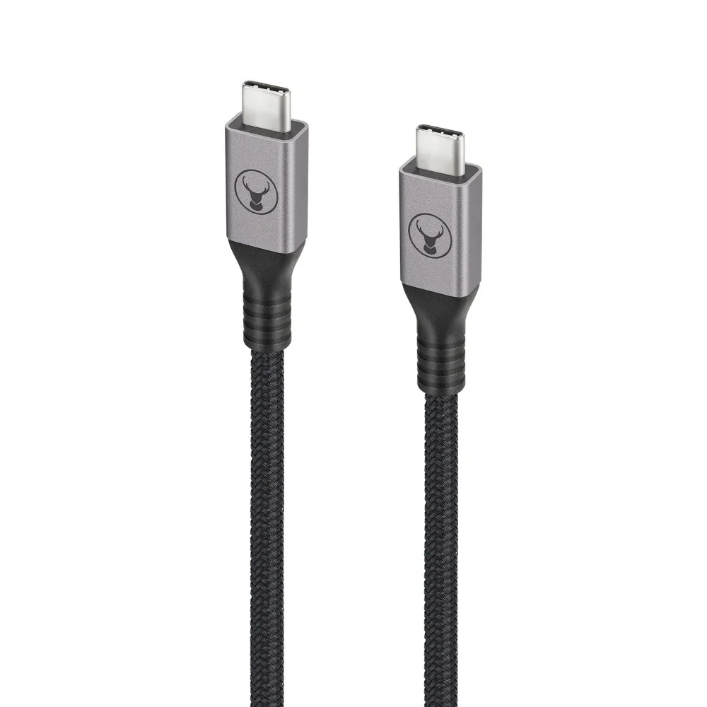 Bonelk USB-C to USB-C Long-Life Cable 10Gbps /140W - 2 metre (Black) - Image 2