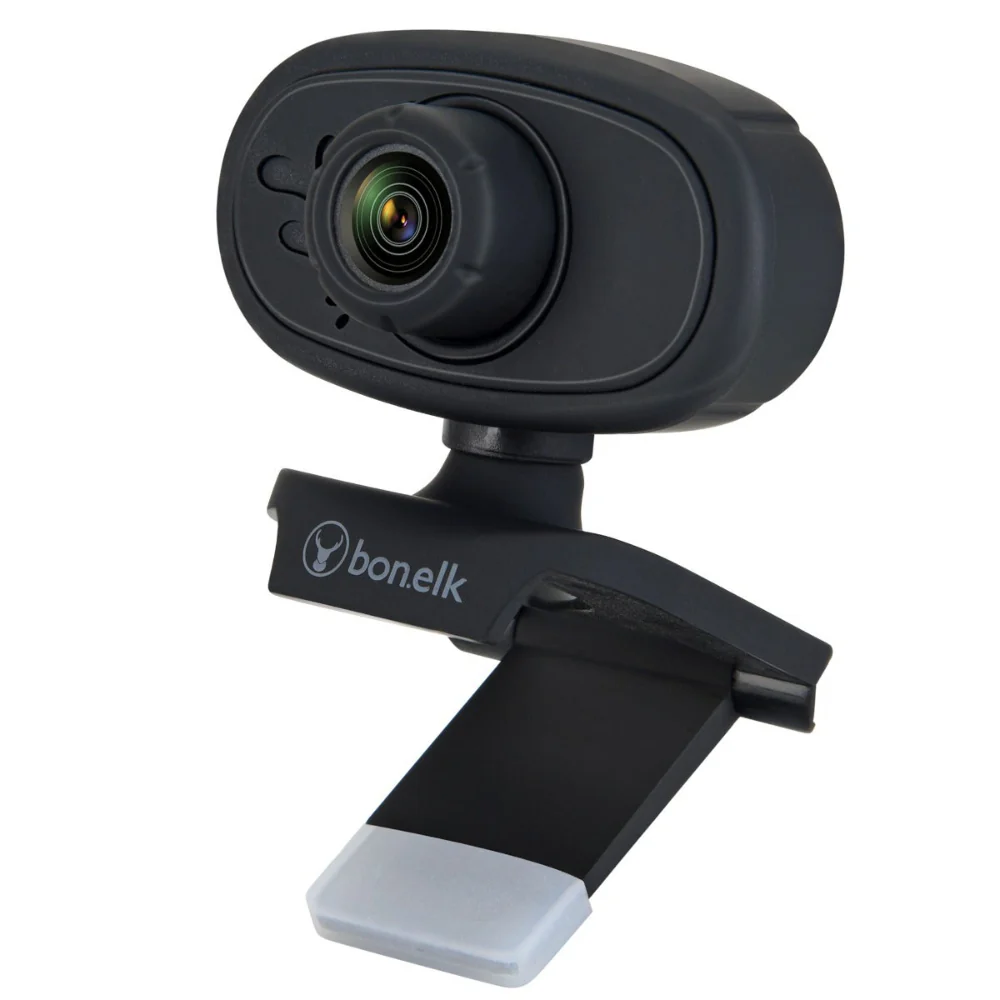 Bonelk USB Webcam, Clip On, 720p (Black) - Image 2
