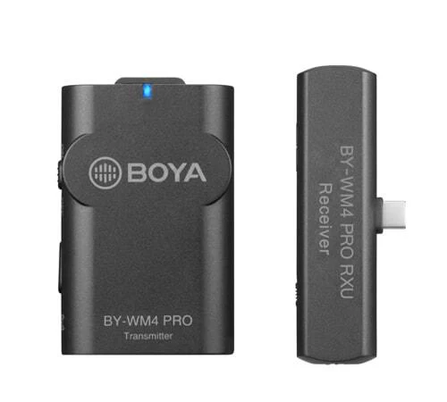 BOYA BY-WM4 Pro-K5, 2.4GHz Wireless Microphone Kit for Android (1xRX & 1xTX) - Image 3