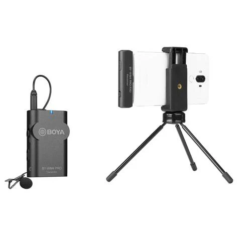 BOYA BY-WM4 Pro-K5, 2.4GHz Wireless Microphone Kit for Android (1xRX & 1xTX) - Image 4