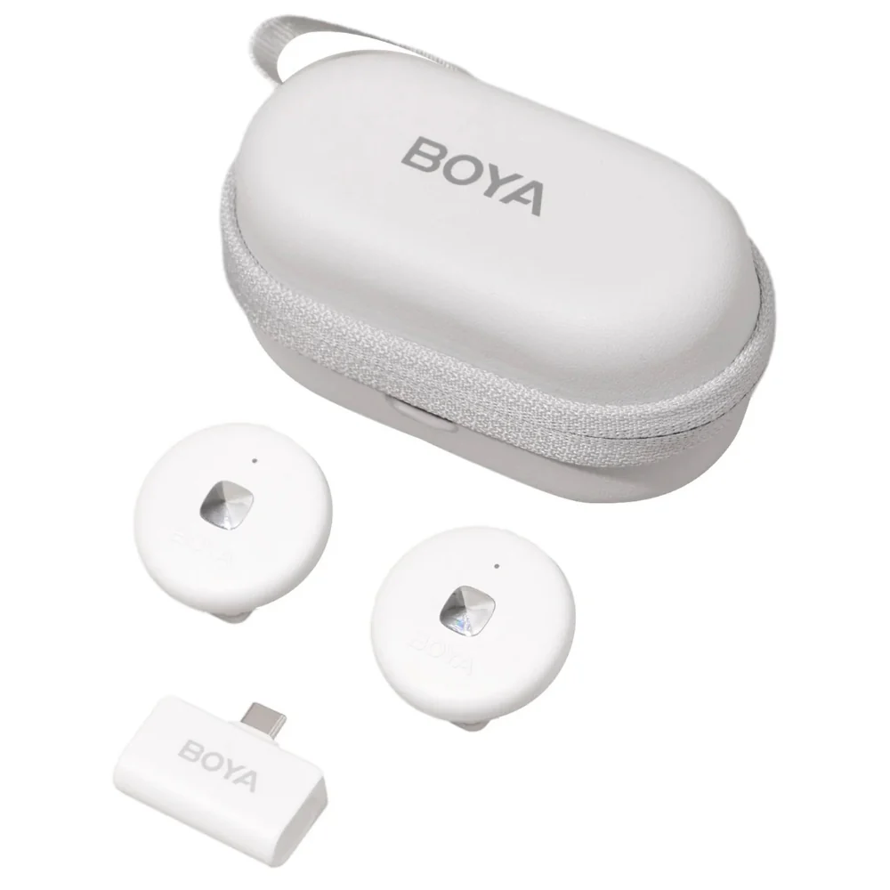 BOYA Omic-U 2.4GHz Dual-Channel Wireless Microphone System for Type-C Devices