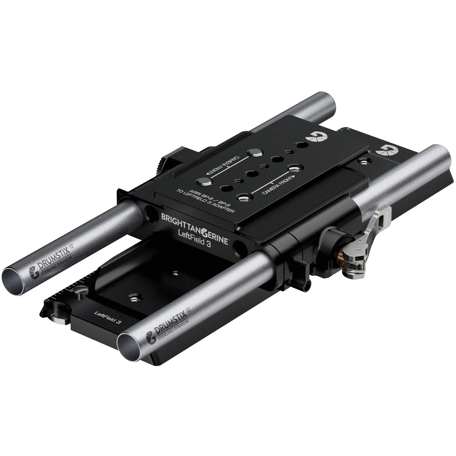 Bright Tangerine Left Field 3 19mm Studio QR Bridgeplate - Advanced Kit - Image 2