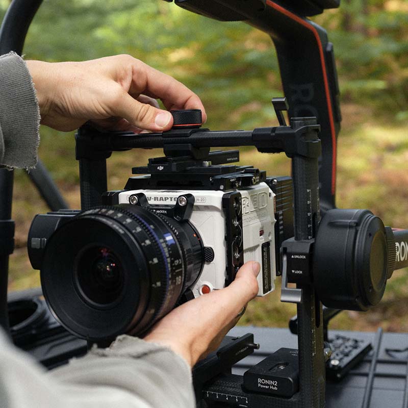 Bright Tangerine LeftField 3 Expert Kit for RED V-RAPTOR (DJI Ronin 2) - Image 4