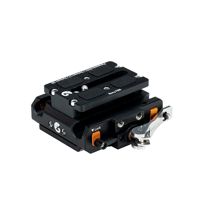 Bright Tangerine LeftField 3 Panasonic EVA-1 & Varicam 35/LT QR Baseplate