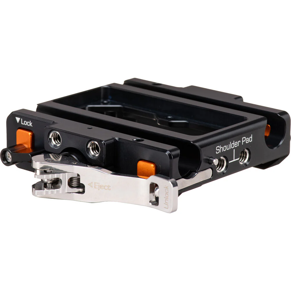 Bright Tangerine LeftField 3 QR Baseplate (Standard) for RED Komodo & Komodo-X - Image 7