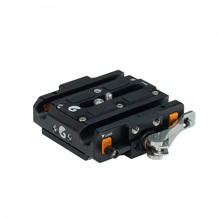 Bright Tangerine LeftField 3 Sony FS7/FX9 QR Baseplate - Image 3