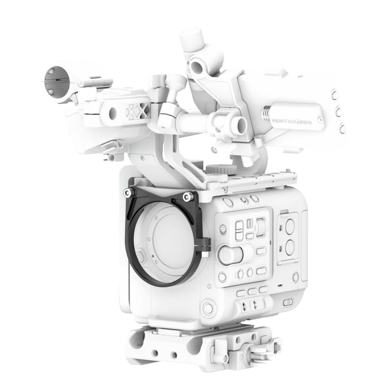 Bright Tangerine Vocas E-PL Adapter Mk II Support for Sony FX6 - Image 3