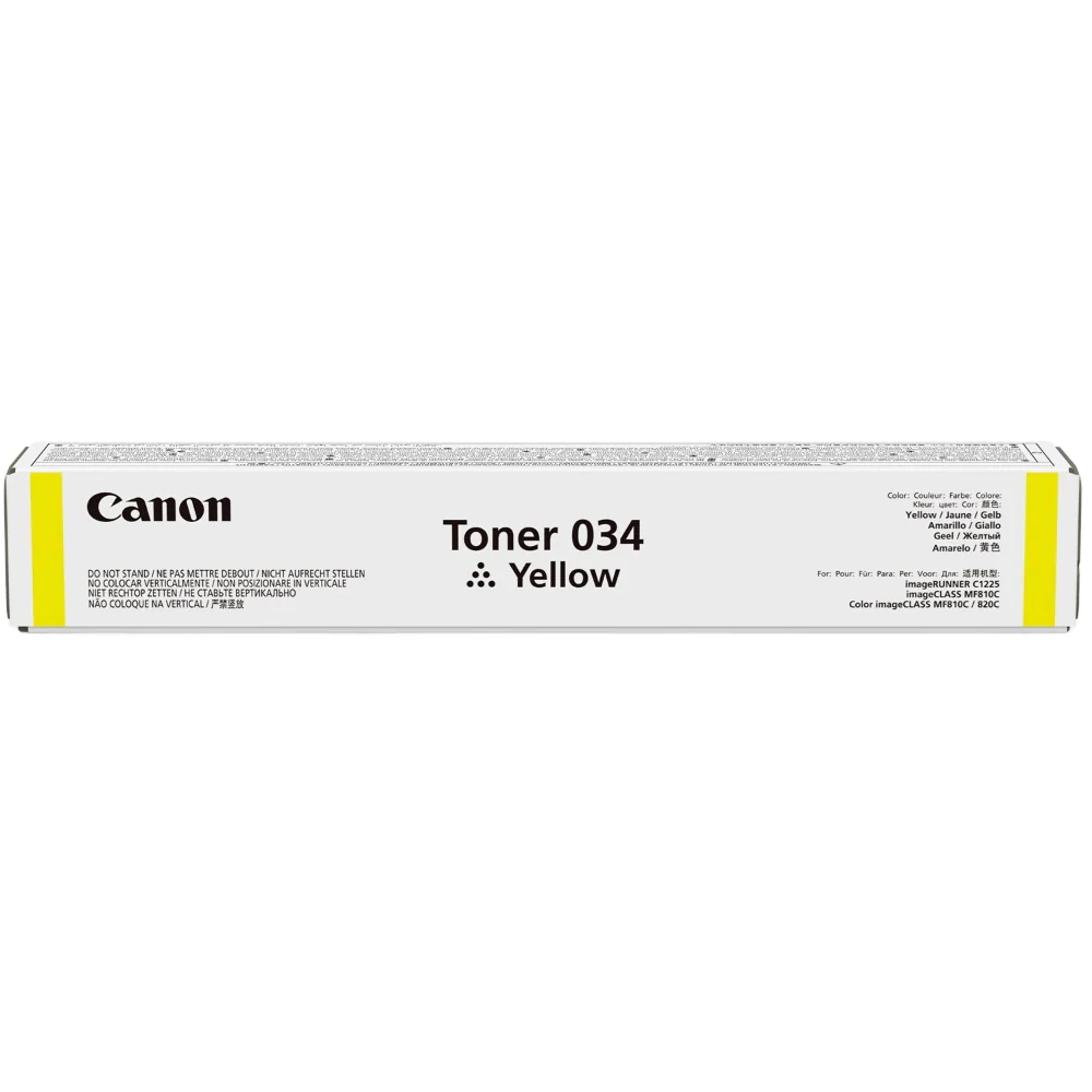 Canon CART034Y Toner Cartridge - Yellow