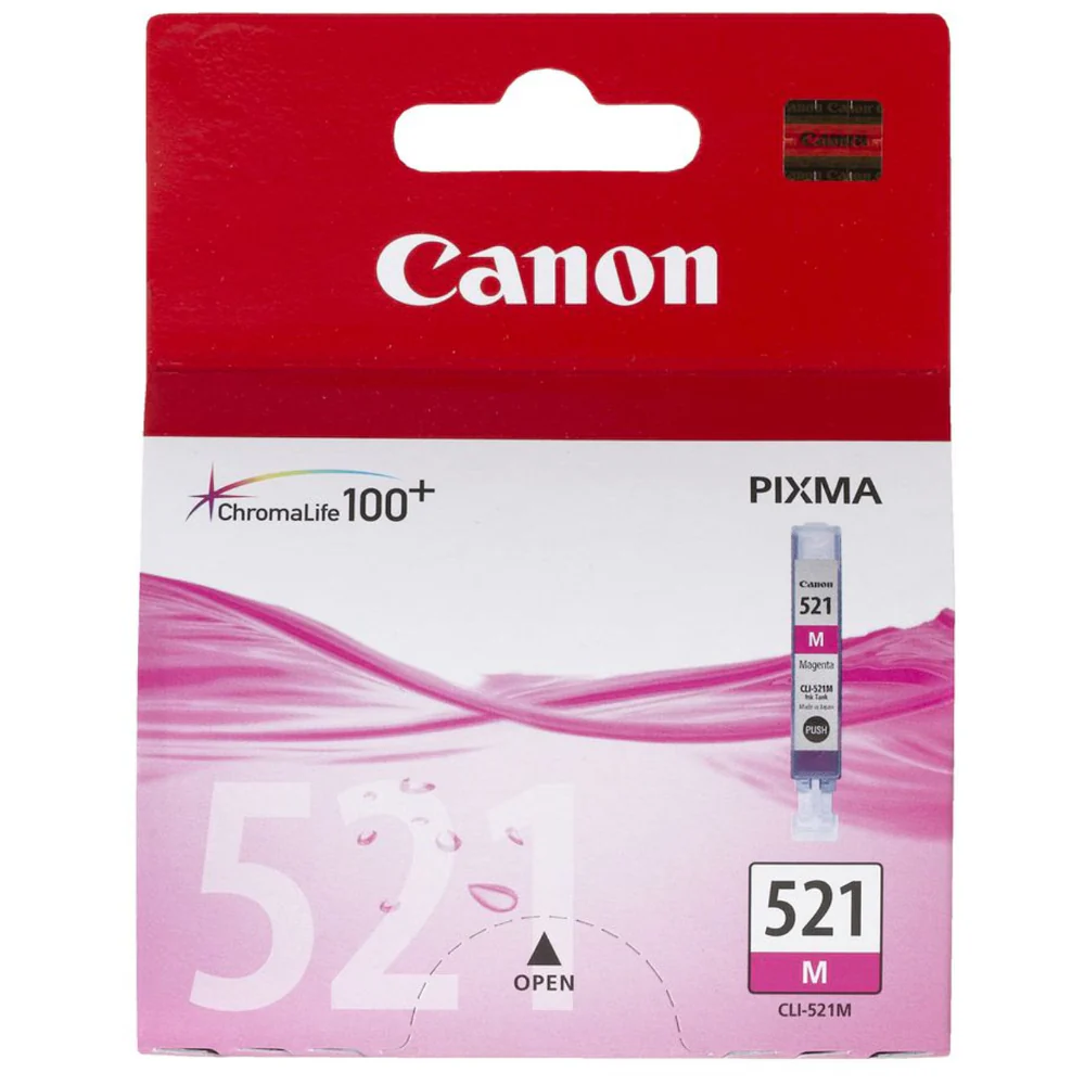 Canon CLI521M Ink Cartridge 510 Pages - Magenta