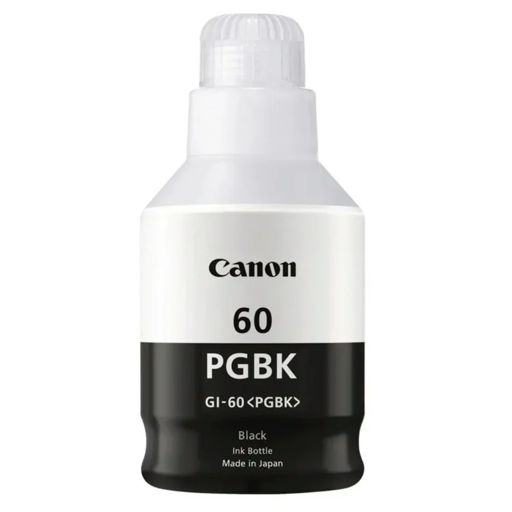 Canon GI60BK 170ml Ink Bottle Black - Image 2
